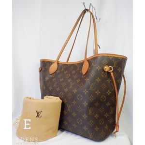 •Auth Louis Vuitton Neverfull MM•